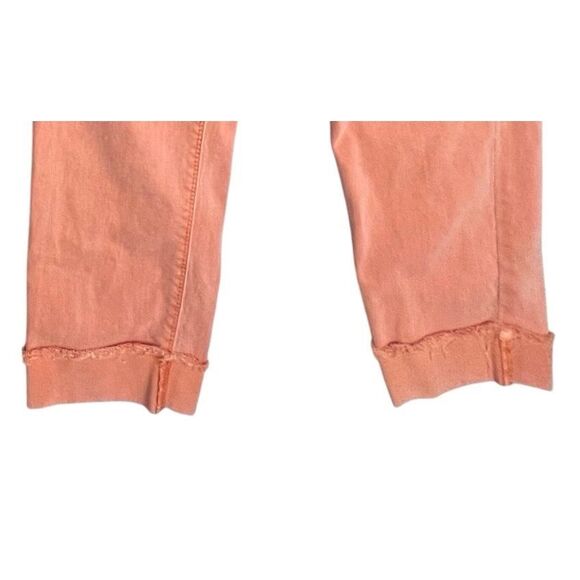 J. Jill Authentic Fit Cropped Petite Jeans sz 8P Light Orange Casual Coastal - Picture 9 of 11